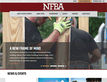 Tablet Screenshot of nfba.org